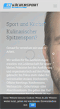 Mobile Screenshot of kuechensport.com